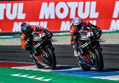 MotoGP 2022. GP di Olanda ad Assen, nel warm up un'Aprilia da podio