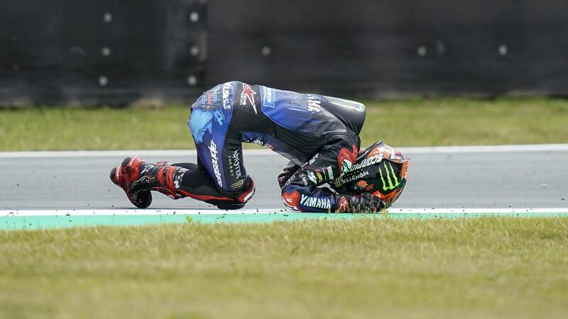 MotoGP 2022. GP di Olanda ad Assen, la domenica sbagliata (e con penalizzazione) di Fabio Quartararo: &quot;Ho fatto un errore da rookie&quot;