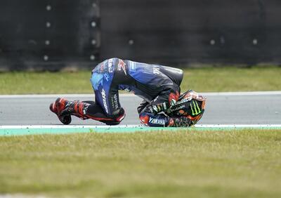 MotoGP 2022. GP di Olanda ad Assen, la domenica sbagliata (e con penalizzazione) di Fabio Quartararo: Ho fatto un errore da rookie