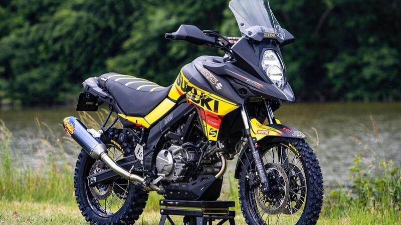 Eccovi la Suzuki V-Strom 650 pronta per il fuoristrada vero