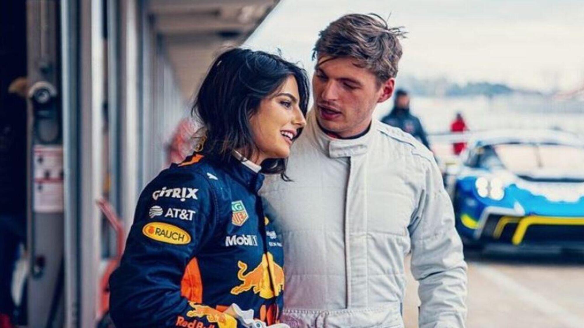 Max Verstappen e Kelly Piquet 