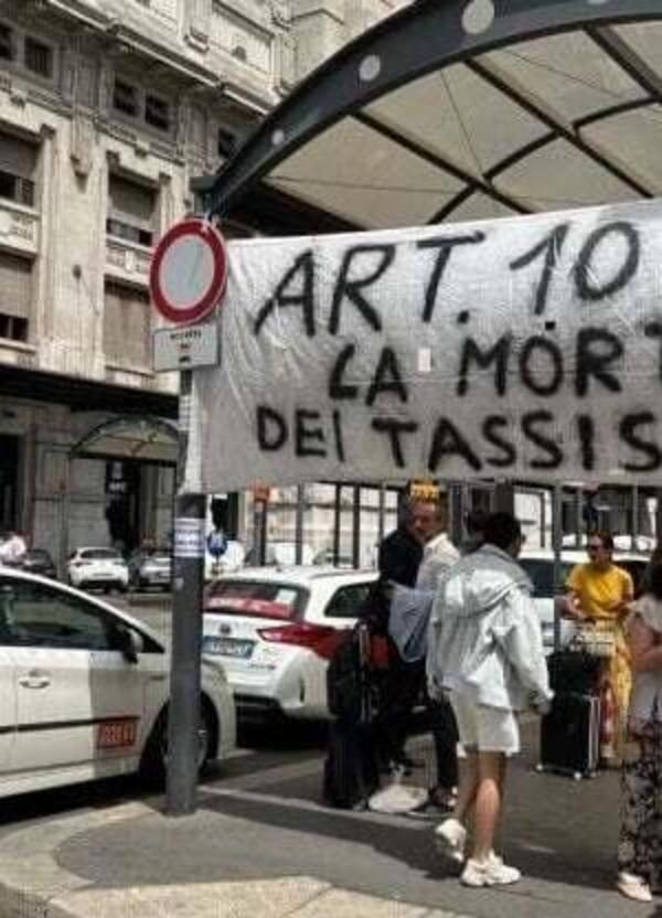 Sciopero selvaggio dei taxi a Milano. Rocco Tanica: &ldquo;Non garantite neanche le urgenze di anziani e malati...&rdquo; 