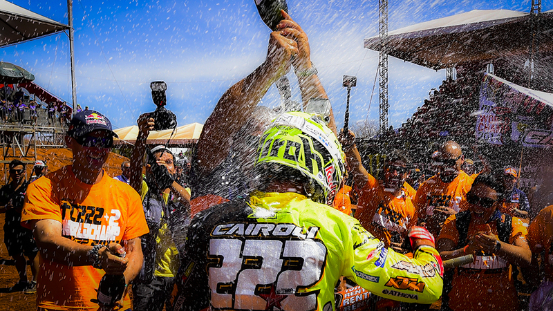 Motocross. Le foto pi&ugrave; spettacolari del GP del Brasile