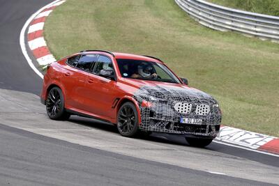 BMW X6 M restyling, le foto spia 