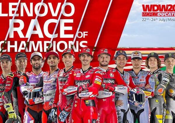 MotoGP VS Superbike, alla sfida dei sogni ci ha pensato Ducati: La Race of Champions &eacute; realt&agrave;