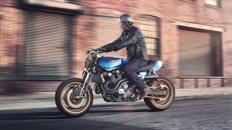  Yamaha Yard Built:  XJR1300 Rhapsody in Blue