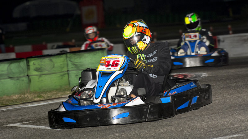 Spurtleda 58. I campioni della MotoGP sui kart