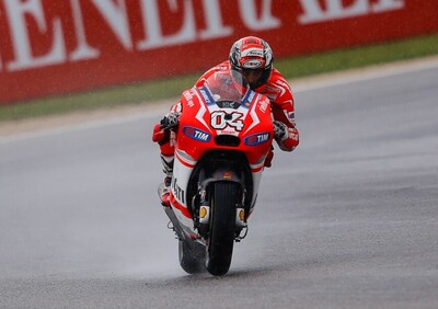 MotoGP. Piove a Misano, Dovizoso il più veloce