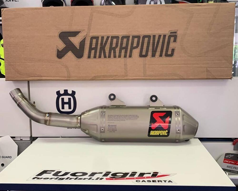 Scarico Akrapovic per cross Husqvarna/gas gas/ktm (2)