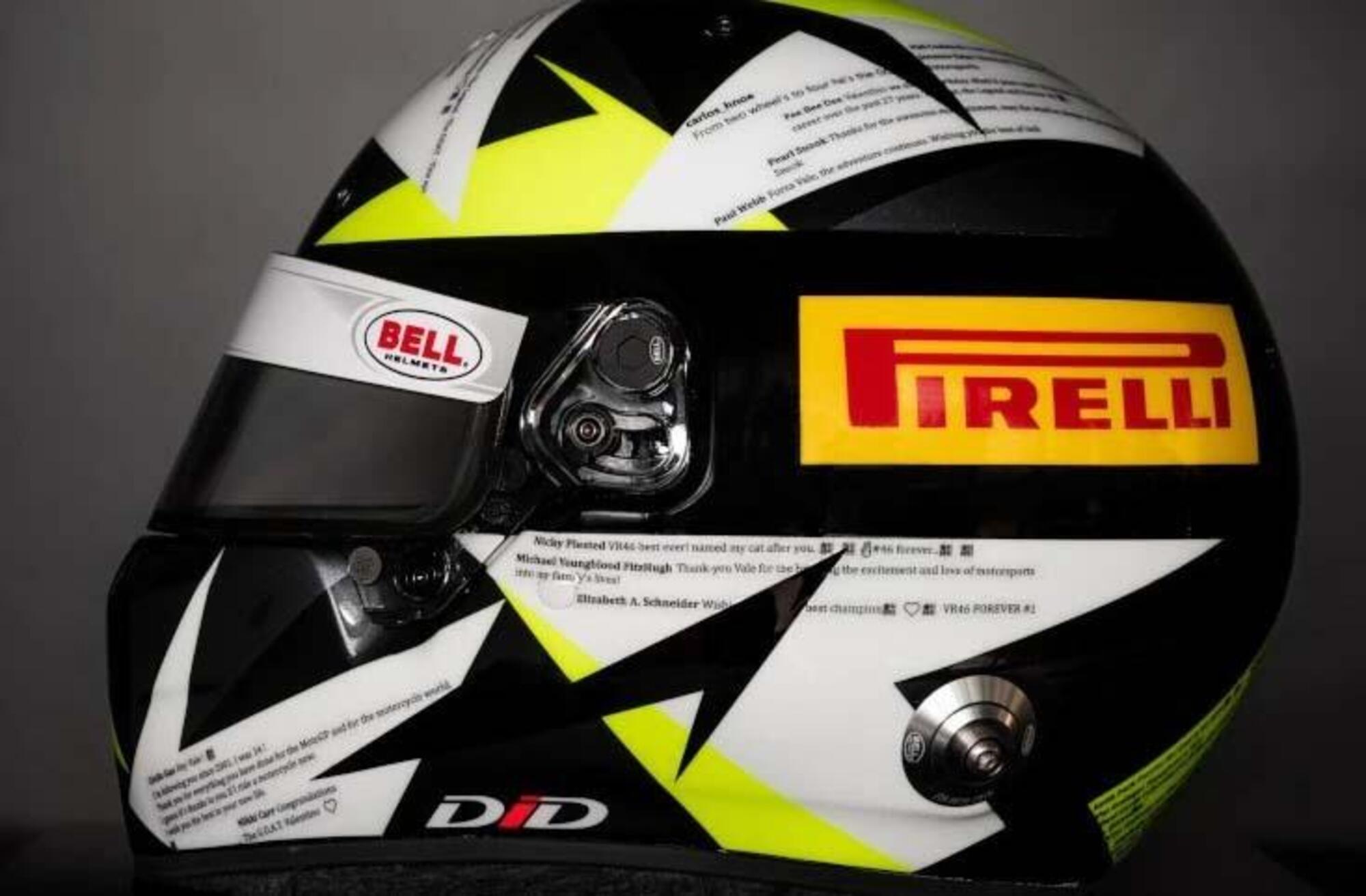 Valentino Rossi casco