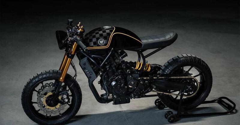 La comprereste? Una Yamaha MT-07 per andare all&#039;Ace cafe: Wayders W07