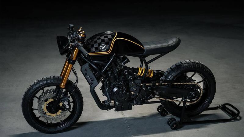 La comprereste? Una Yamaha MT-07 per andare all&#039;Ace cafe: Wayders W07