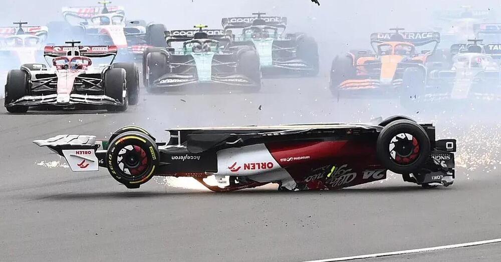 Allarme sicurezza in Formula 1: perch&eacute; il roll bar si &egrave; rotto nell&#039;incidente di Zhou a Silverstone? 