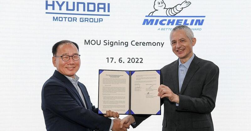 Michelin e Hyundai: nuove gomme per le elettriche in arrivo