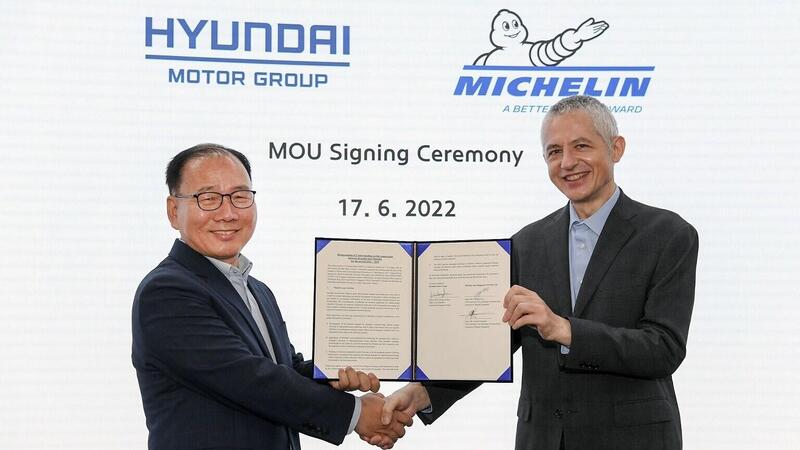 Michelin e Hyundai: nuove gomme per le elettriche in arrivo