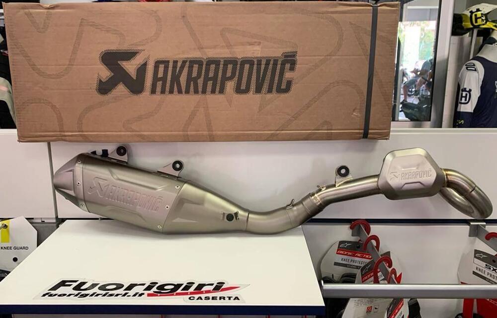 Scarico Akrapovic cross enduro per Husqvarna/ktm g