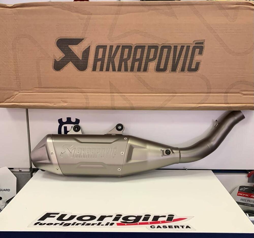 Scarico akrapovich cross Husqvarna/ktm 2023