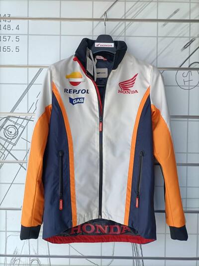 Giacca Honda Repsol antivento e antipioggia