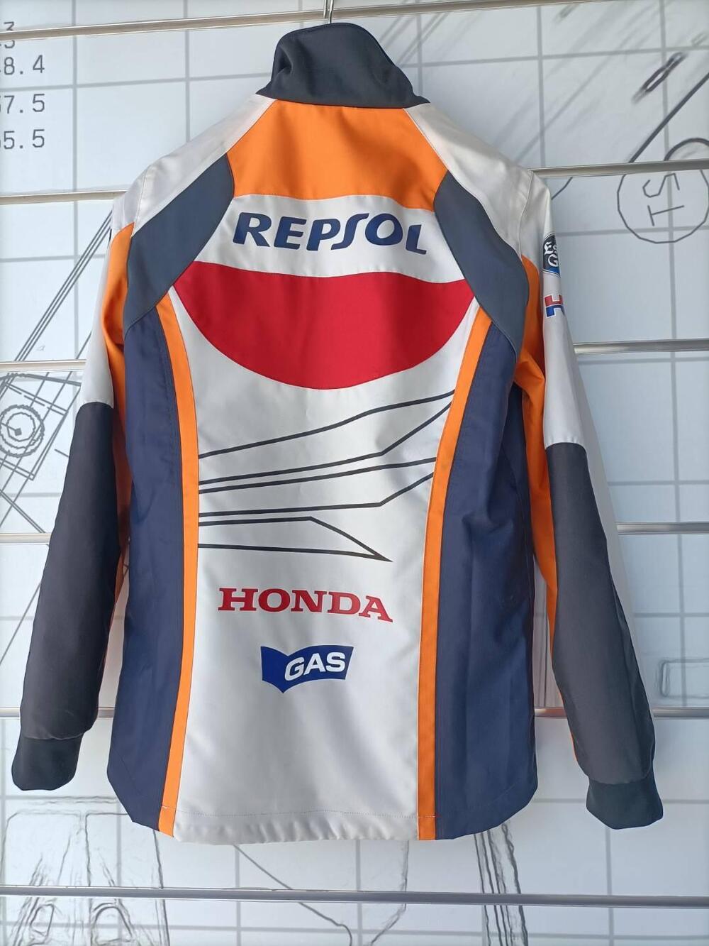 Giacca Honda Repsol antivento e antipioggia (2)