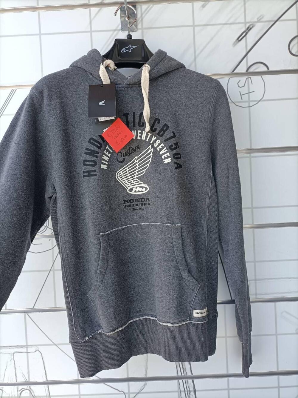 Felpa Honda grigio