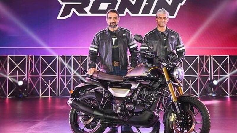 Ronin: ecco la moto che porta TVS nel mondo scrambler