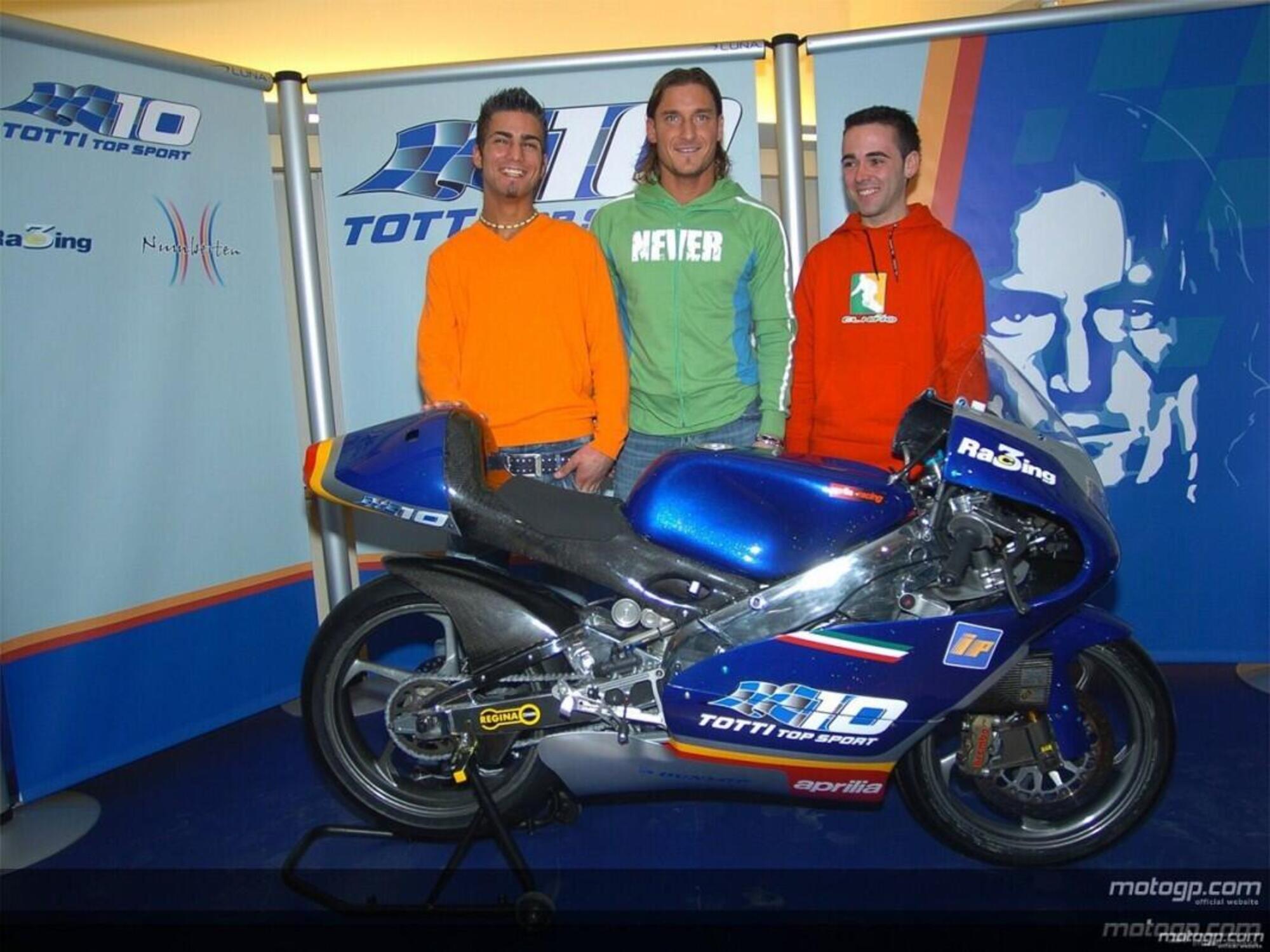 Francesco Totti, Totti Top Sport 2005 con Mattia Pasini