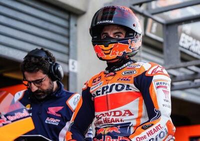 Controllo positivo: Marc Marquez inizia a vedere la luce in fondo al tunnel