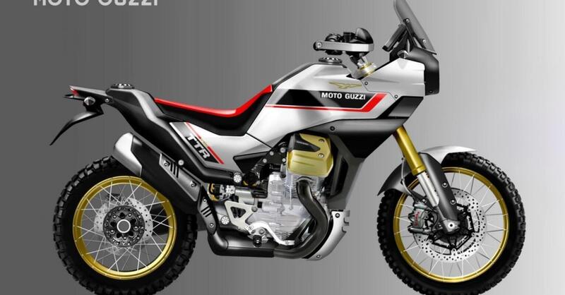 Moto Guzzi V100TTR Concept. La prossima maxi enduro perch&eacute; non farla cos&igrave;?