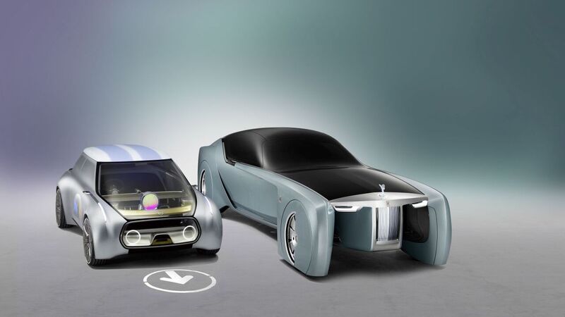 Mini e Rolls-Royce tra 100 anni: Vision Next 100