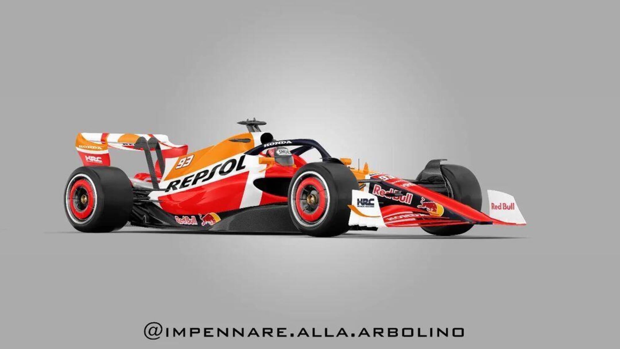 Formula 1 Honda Repsol di Marc Marquez