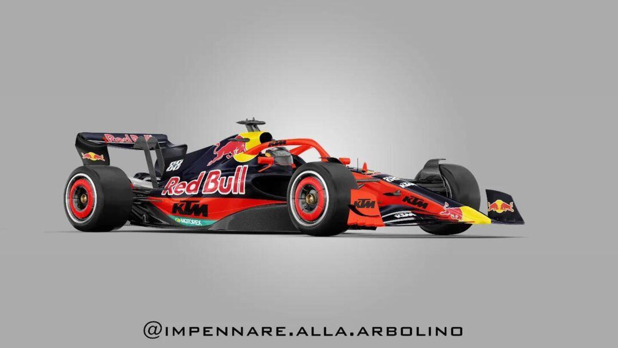 Formula 1 KTM Red Bull di Miguel Oliveira