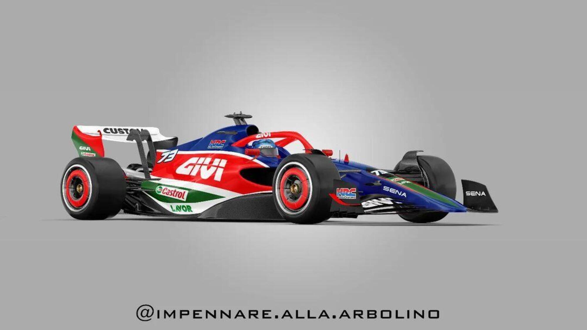 Formula 1 Honda LCR di Alex Marquez