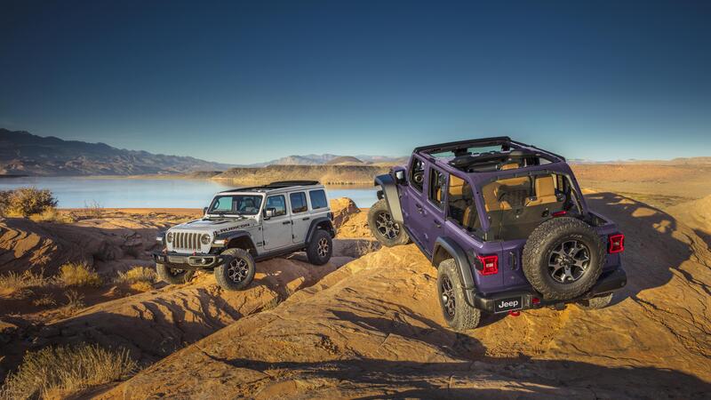 Viola is the new Jeep: ecco la Wrangler in edizione limitata Reign