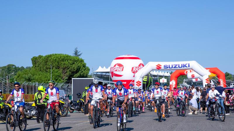 Cosa ci fanno le biciclette alla Tosa e al Tamburello? Suzuki Bike Day 2022