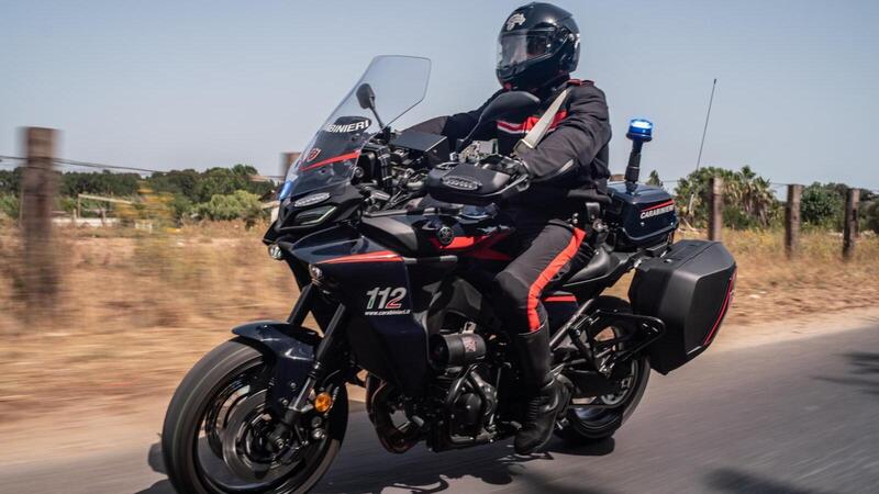 I Carabinieri ora pattugliano le strade con le Yamaha Tracer 9. Speciali