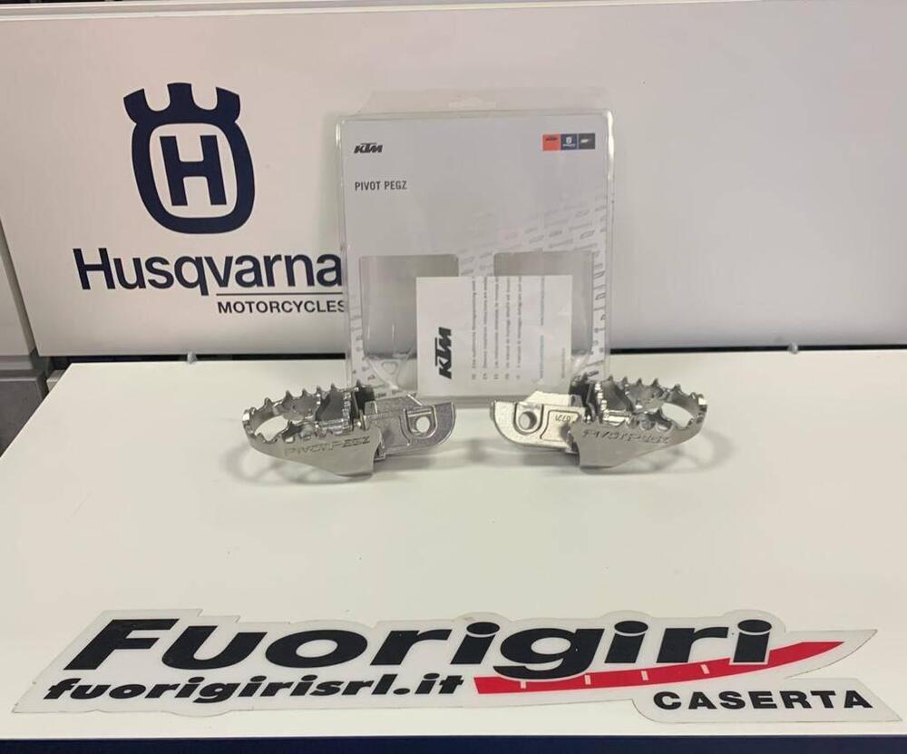 Pedane regolabili cross/enduro Ktm/Husqvarna/gasgas