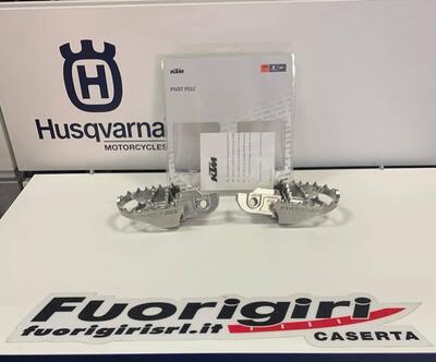 Pedane regolabili cross/enduro Ktm/Husqvarna/gasgas