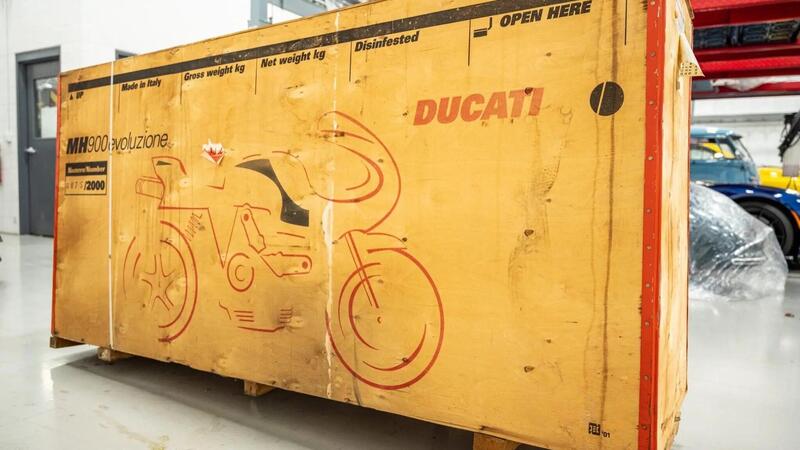 La Ducati dimenticata 20 anni nella cassa. Vale oro!