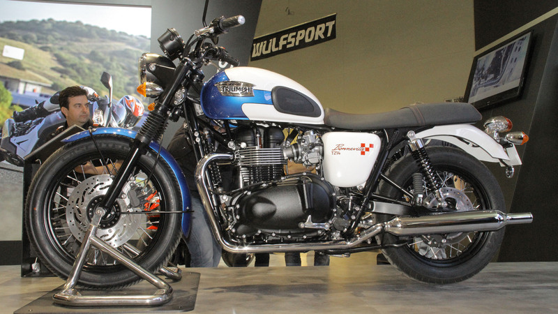 Tre nuove Triumph Bonneville 2015 