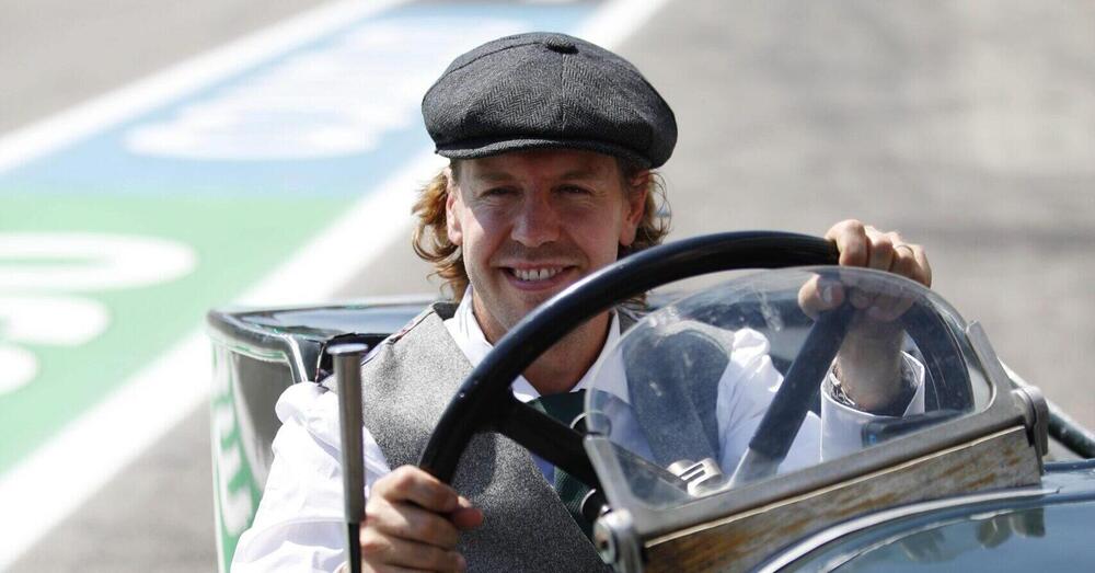 [VIDEO] Sebastian Vettel in versione Peaky Blinders alla guida di un&rsquo;auto di 100 anni fa &egrave; la cosa pi&ugrave; bella che vedrete oggi 