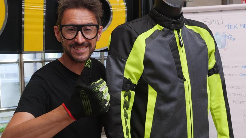 Giacca Spidi Tek Net: freschissima, versatile, protettiva