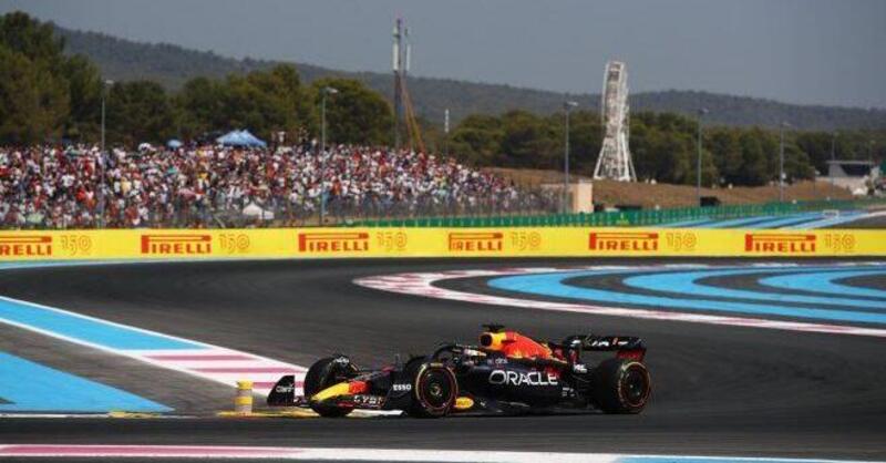F1, GP Francia 2022. Verstappen sfrutta l'errore di Leclerc per andare in fuga nel mondiale