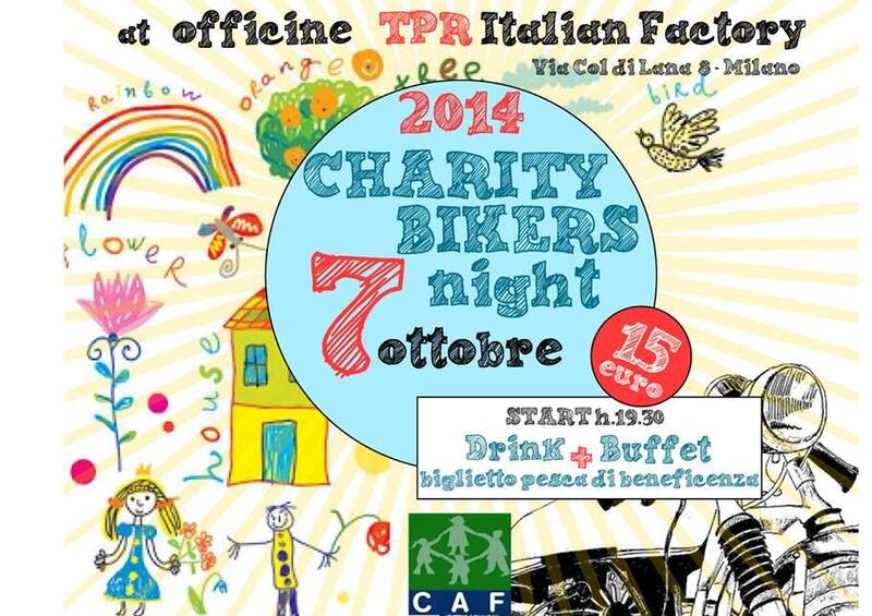 Charity Bikers Night. La seconda edizione della Giornata Mondiale per i diritti dell&#039;Infanzia