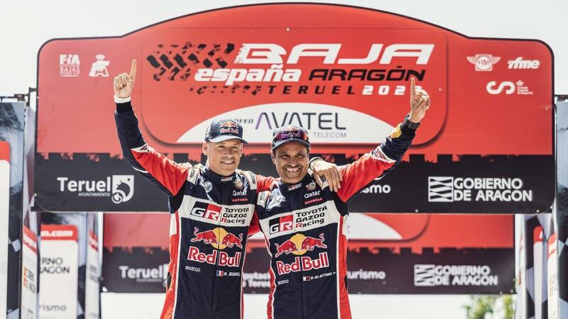 Baja Aragon. Al Attiyah, Toyota, e Shareina, KTM, Re di Aragon