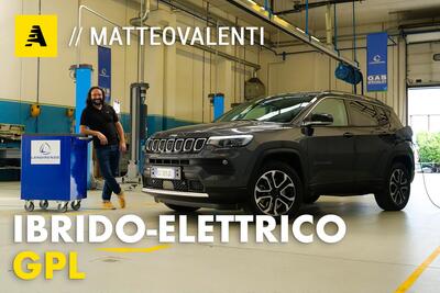 Auto ibrida plug-in a GPL (Tri-Fuel). Conviene davvero? Jeep Compass 4xe by Landi Renzo [Video]