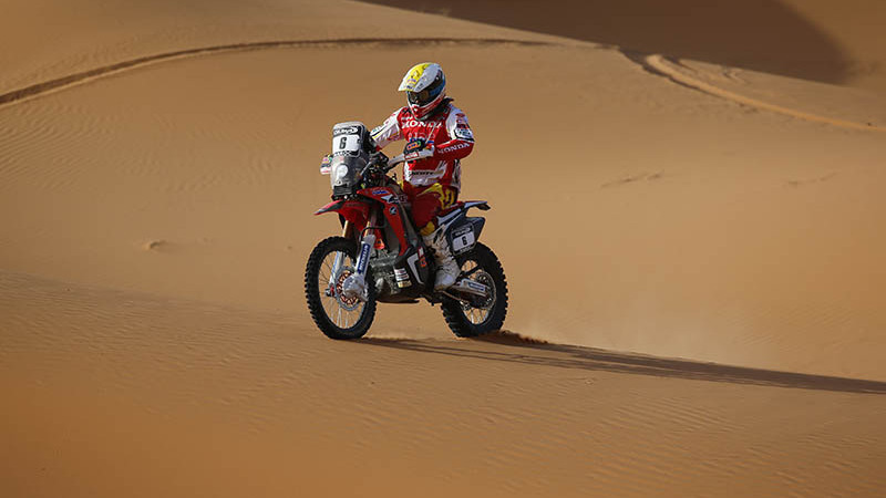 OiLibya Rally Marocco. II Tappa. Bis di Barreda (Honda), Al-Attyah (Mini) tra le auto 