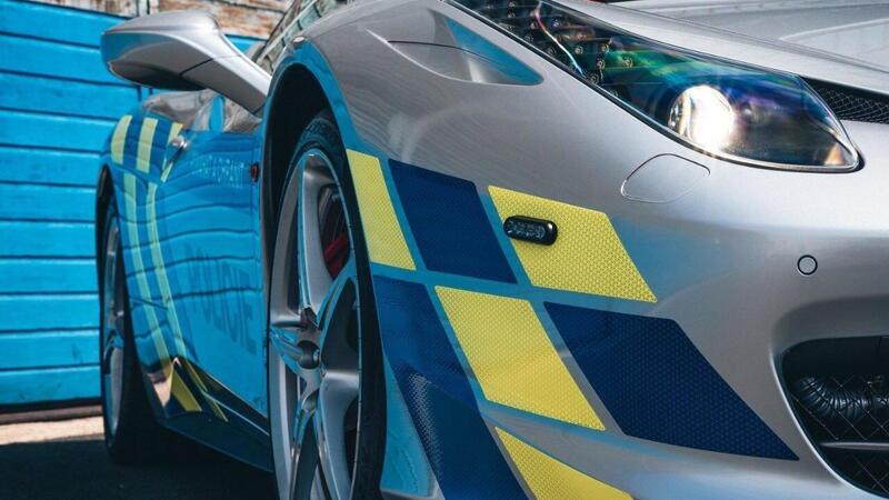 Una Ferrari 458 Italia entra nella flotta della Polizia ceca