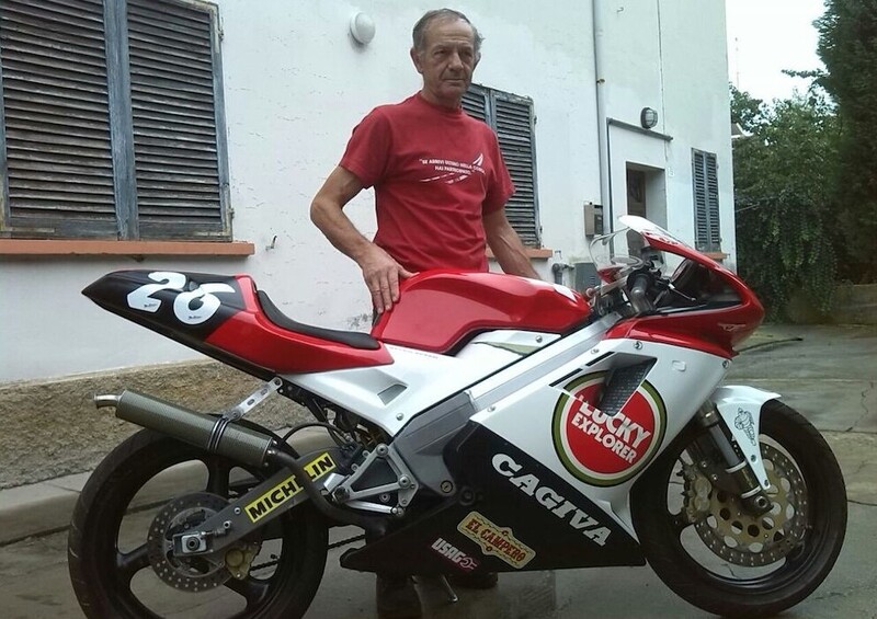 La Cagiva Mito di Valentino Rossi. Intervista a Claudio Lusuardi