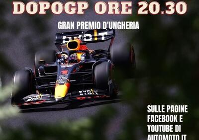 F1. DopoGP Ungheria 2022: rivedi la diretta [Video]