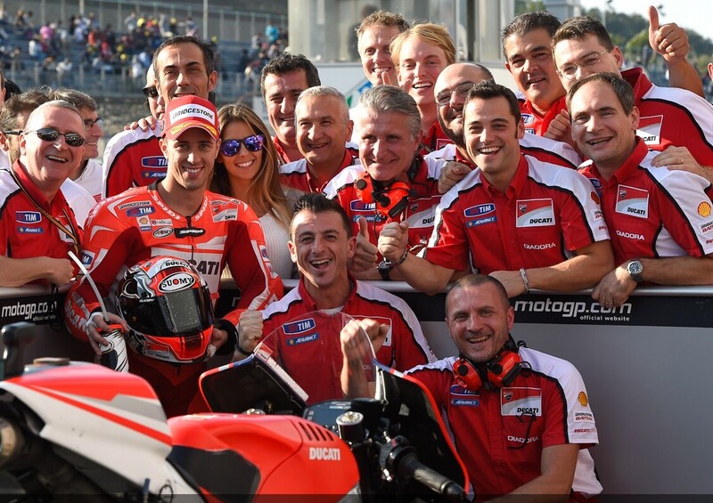 MotoGP. Dovizioso: &quot;Dall&#039;Igna 10 e Lode&quot;